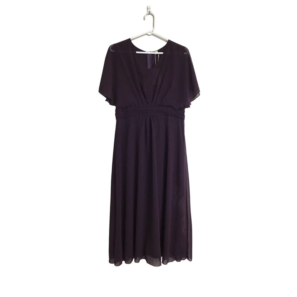 Purple Women's Formal Dress Size‎ L NWT
